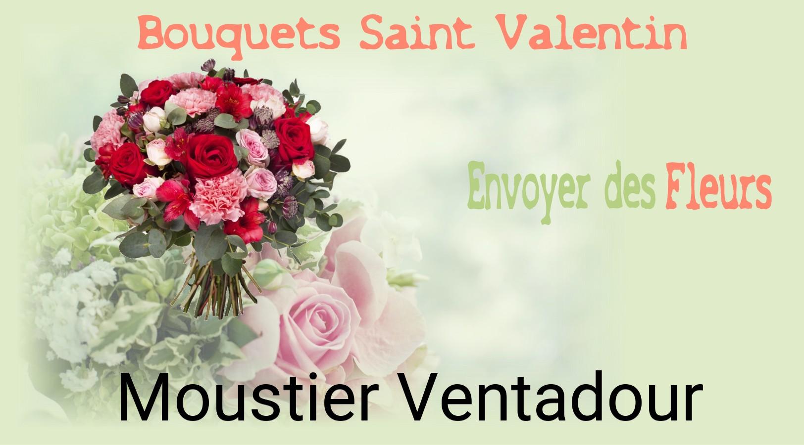 Roses de Saint-Valentin livrées à Moustier-Ventadour